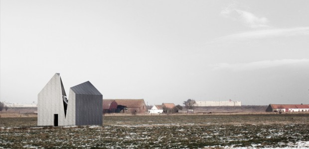 Conceptual homes as a symbol of the landscape Zeebrugge